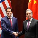 Marco Rubio visits China by...?